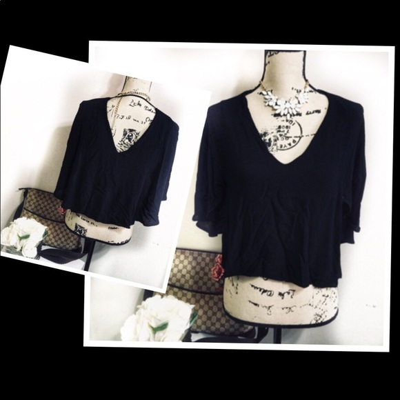 Zara Tops - Zara batwing v-neck top